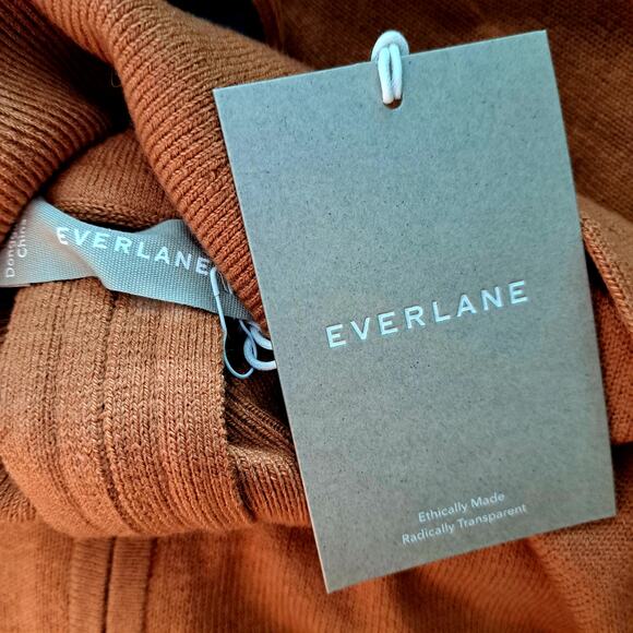 Everlane The Luxe Merino Half-Zip Sweater Sz XS - Picture 7 of 10